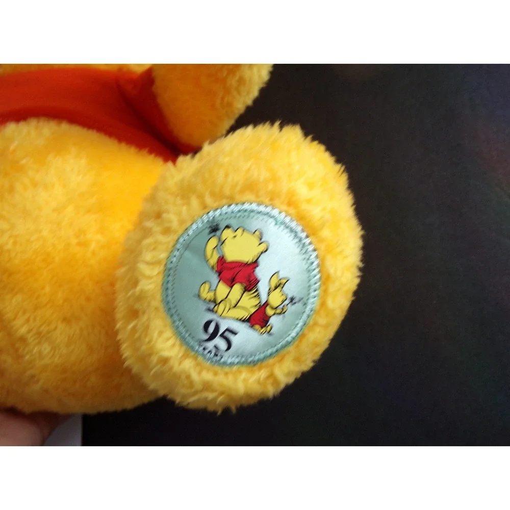 Disney Winnie the Pooh 95th Anniversary Plush Just Play 12 Inch Stuffed Animal
